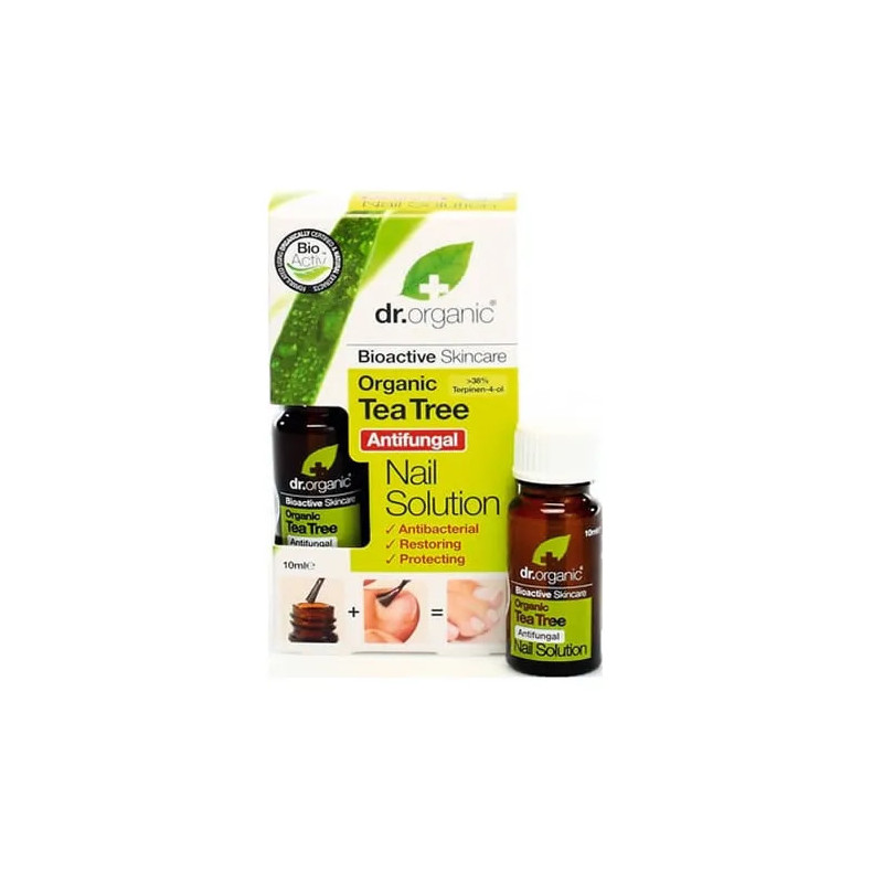 Dr Organic Tea Tree Antigongique 10ml - Soin Purifiant