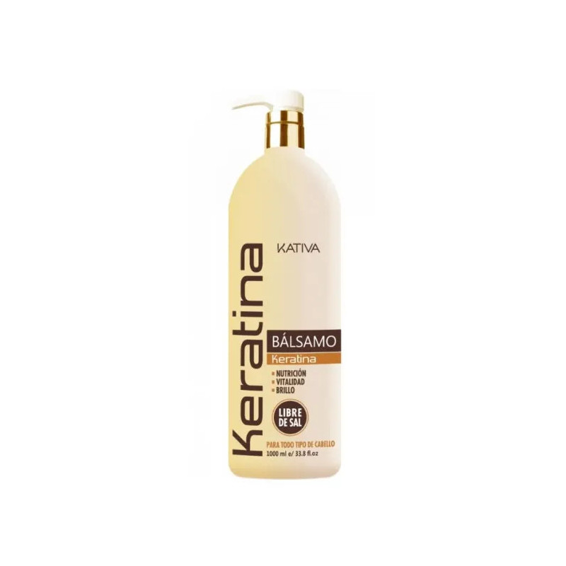 Kativa Keratina Conditionneur 1000ml - Soin Cheveux