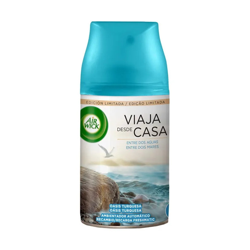 Air-Wick Freshmatic Oasis Turquesa 250ml - Kermatone