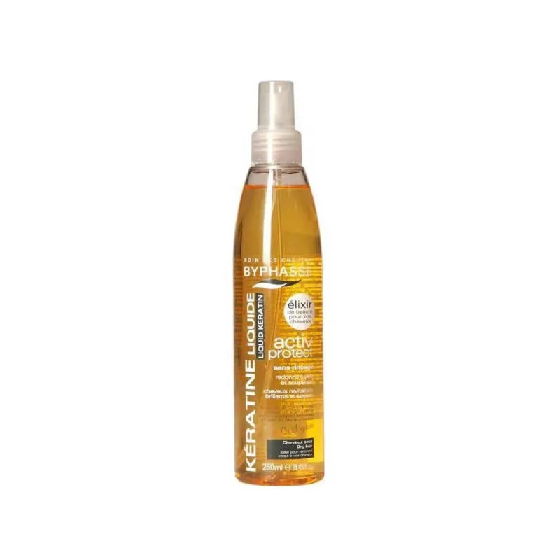 Byphasse Kératine Liquide Activ Protect Cheveux Secs 250ml