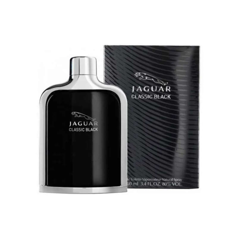 Jaguar Classic Black Eau De Toilette 100ml - Élégance masculine | Kermatone