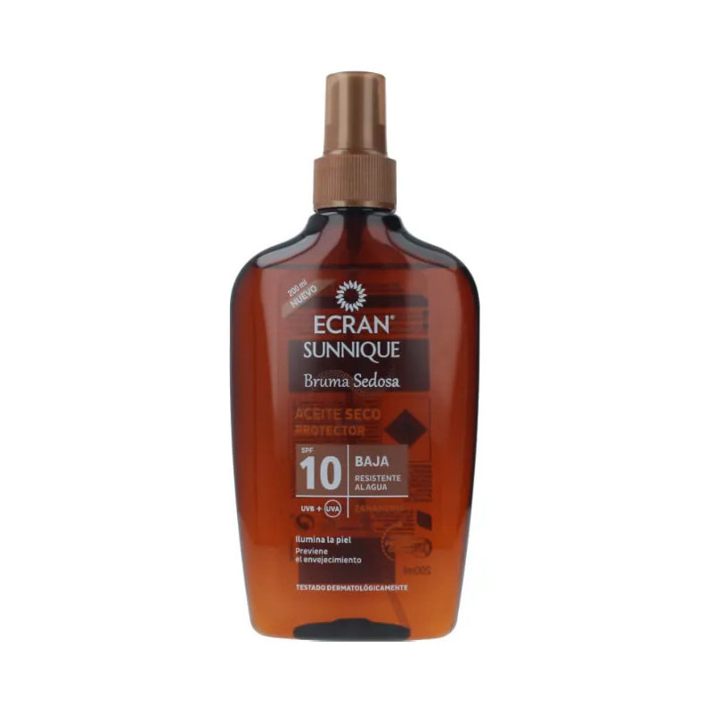 Ecran Sunnique Silky Mist SPF10 - Brume Sèche 200ml