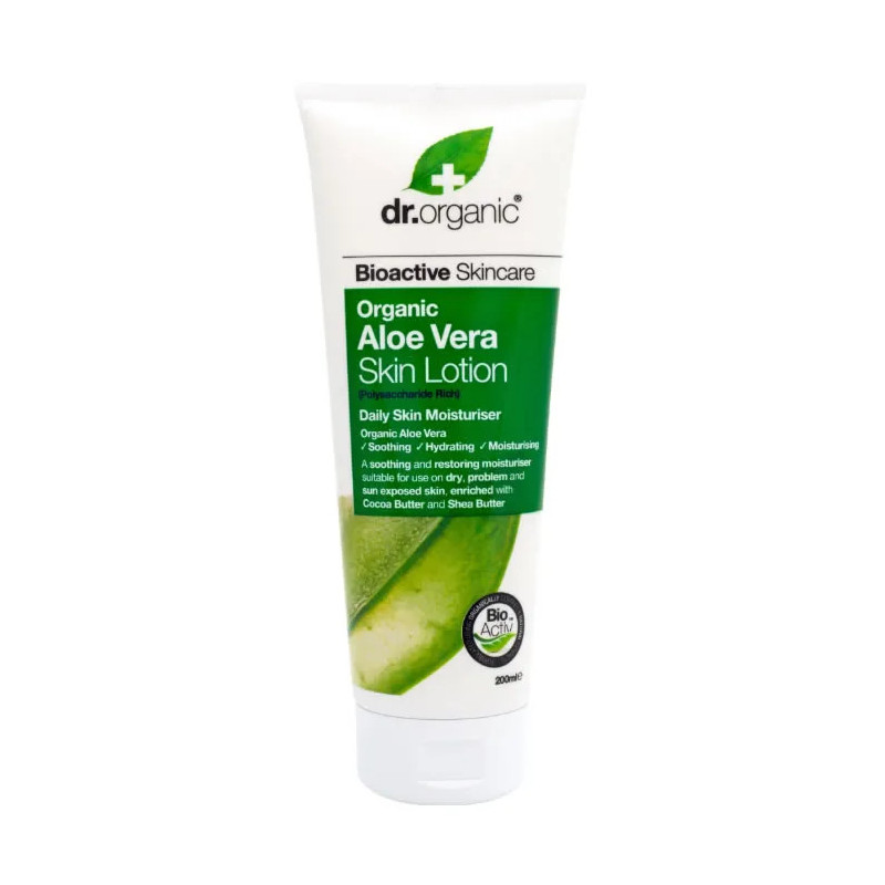 Dr Organic Lait Corps Aloe Vera 200ml | DR. ORGANIC