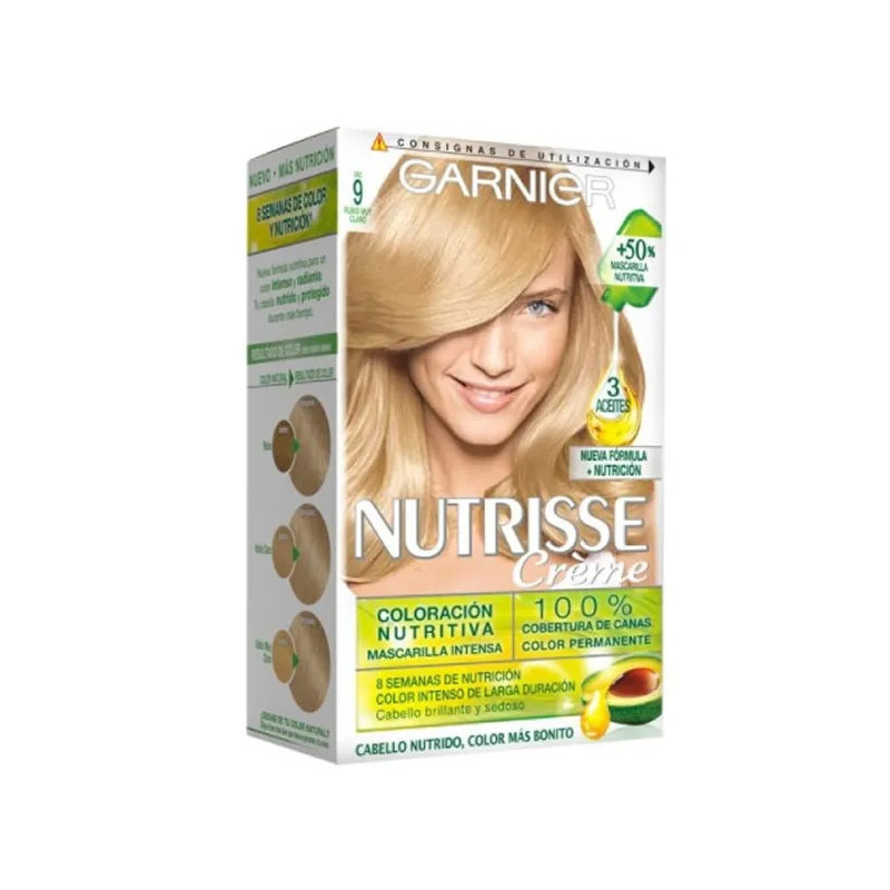 Garnier Nutrisse Crème 9 Blond Très Clair