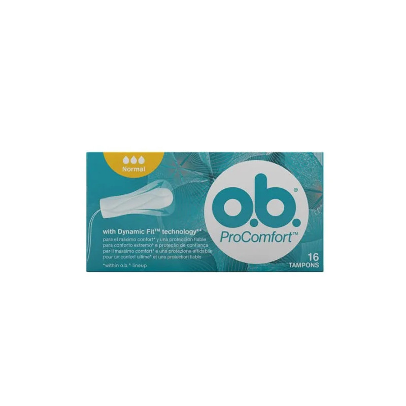 O.B. Pro Comfort Tampons Normaux x16 | Confort Absolu