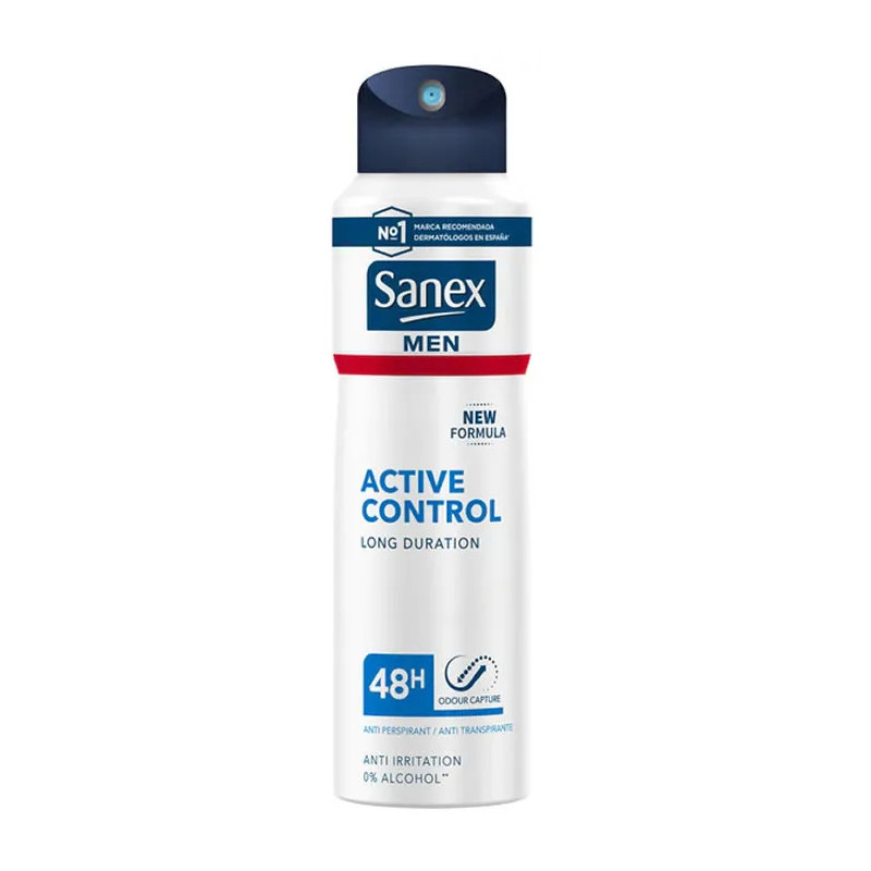 Sanex Men Active Control 48h Déodorant - Fraîcheur Durable | Kermatone
