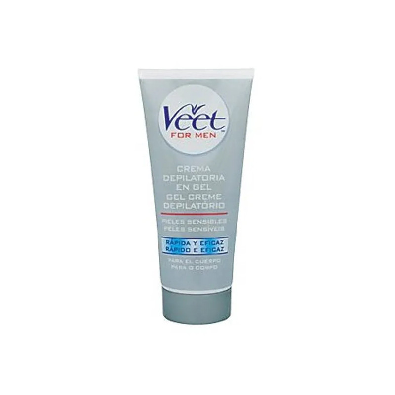 Veet For Men Crème Dépilatoire Peau Sensible 200ml