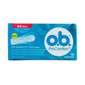 O.B. Procomfort 16 Tampons Mini - Confort Absolu