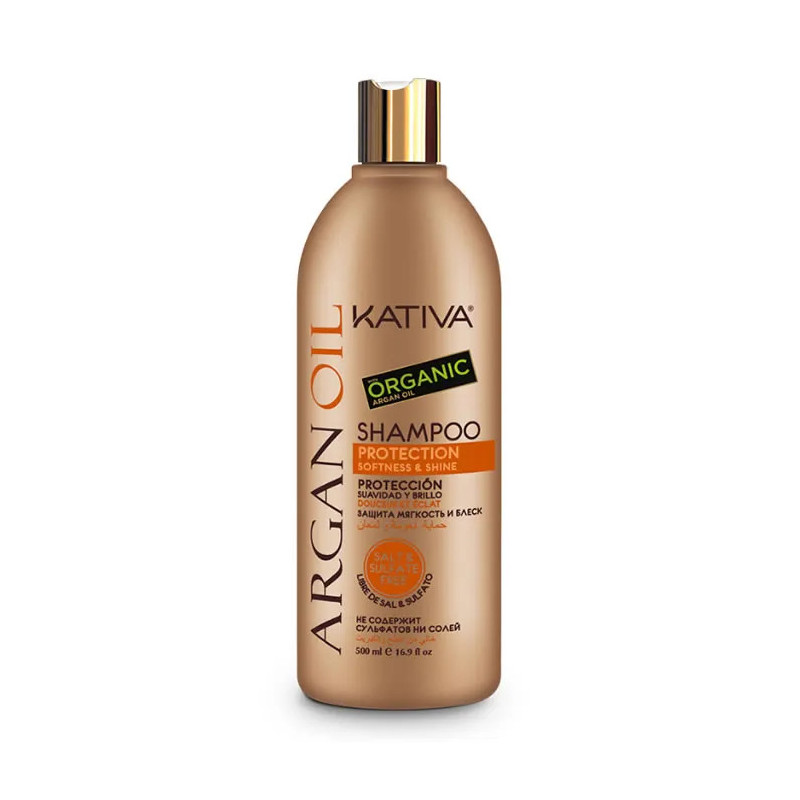 Shampooing Kativa Argan Oil 500ml - Brillance