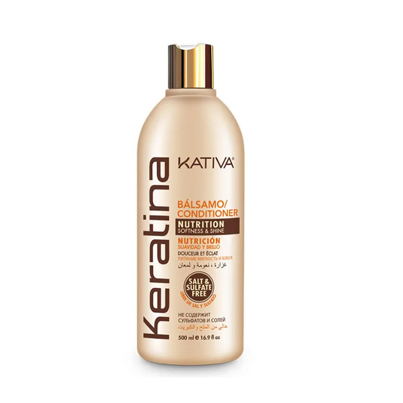 Kativa Keratina Conditioner 500ml - Soin cheveux