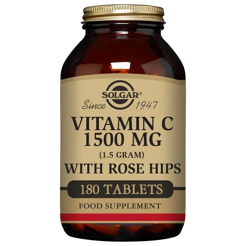 Solgar Vitamine C 1500mg - 180 Comprimés | SOLGAR