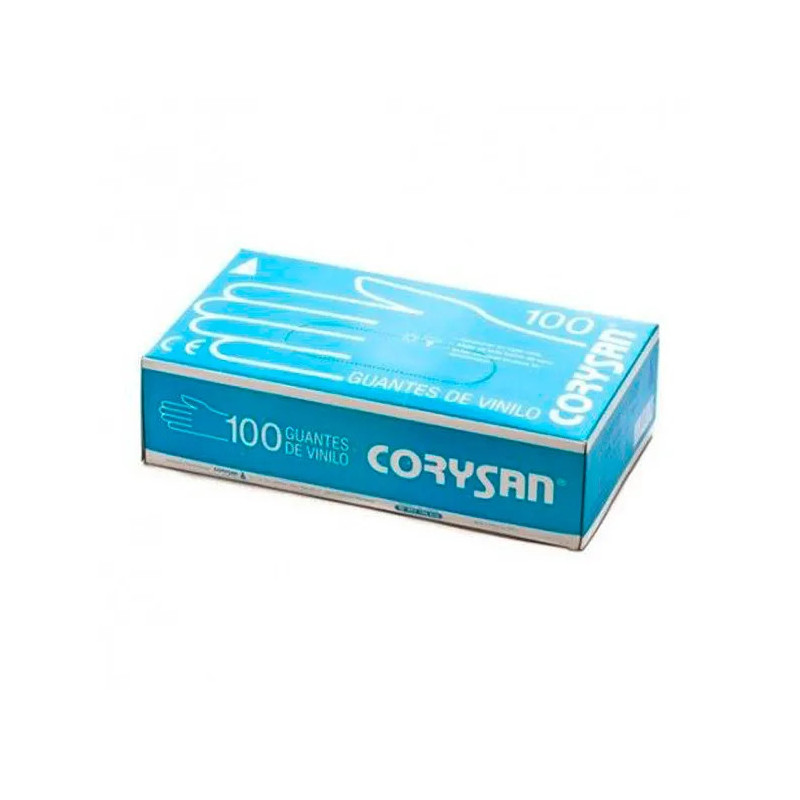 Corysan Gants en vinyle Grande taille - 100 unités