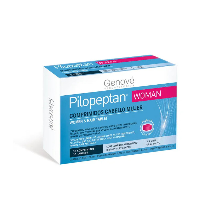 Pilopeptan Woman 30 Tablettes - Complément Cheveux