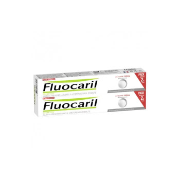 Fluocaril Dentifrice Blancheur Bi-Fluoré Lot 2x75ml