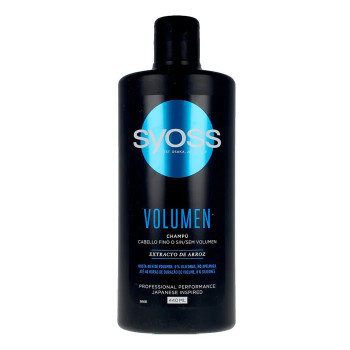 Syoss Volumen Shampoo 440ml - Cheveux volumineux