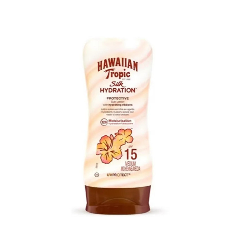 Silk Hydration Lotion Solaire SPF15 par Hawaiian Tropic | Kermatone