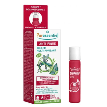 Puressentiel Répulsif Roll On 5ml - Anti-moustiques