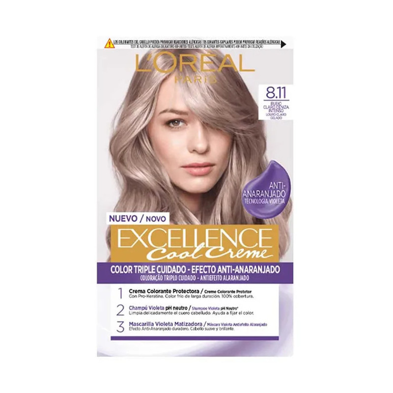 Excellence Cool Creme 8.11 Blond Cendré L'Oréal Pro