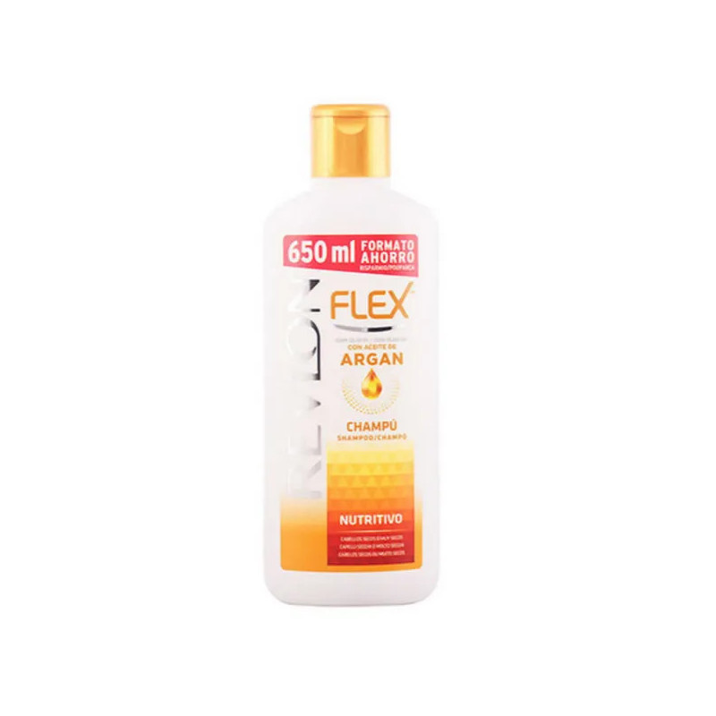 Revlon Flex Shampooing Huile d'Argan - Soin Cheveux Kermatone