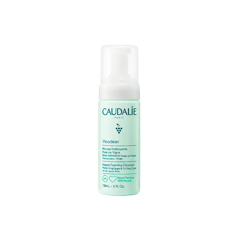 Caudalie Vinoclean Mousse Nettoyante 50ml - Peaux Sensibles