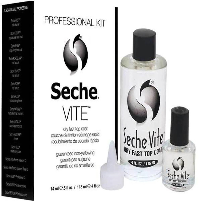 Seche Top Coat Dry Fast Lot 2 pièces SECHE
