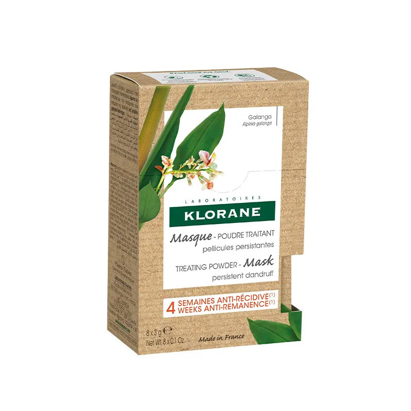 Klorane Shampooing Masque Galanga 8x3g