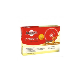 Juanola Propolis & Réglisse Soft Tabs 24 unités