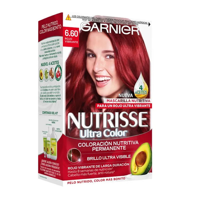 Garnier Nutrisse 6.60 Rouge Intense - Coloration