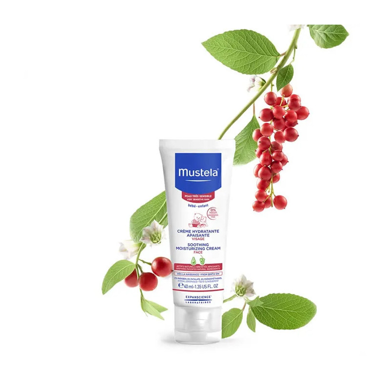 Mustela Crème Hydratante Visage Bébé 40ml