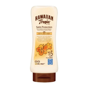 Hawaiian Tropic Satin Protection Ultra Radiance Lotion Solaire SPF15 180ml