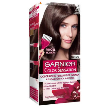Garnier Color Sensation 5 Castaño Luminoso - Couleur éclatante | Kermatone