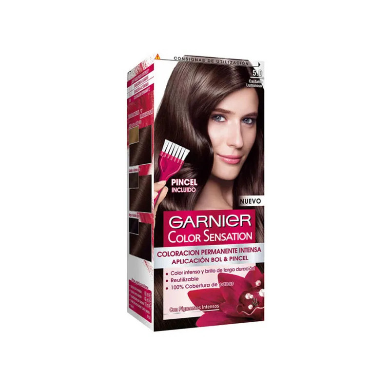 Garnier Color Sensation 5 Castaño Luminoso - Couleur éclatante | Kermatone