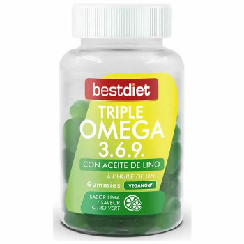 Best Diet Triple Omega 3.6.9 60 Gummies - Best Diet