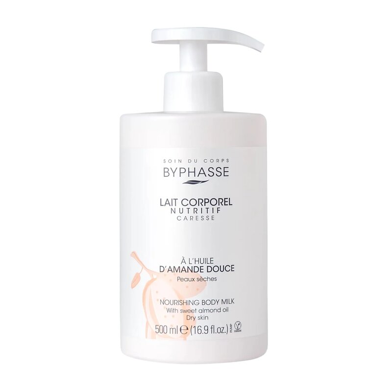 Byphasse Lait Corps Nourrissant Amande 500ml