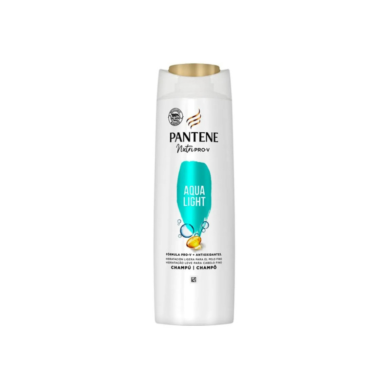 Pantene Aqualight Shampooing 385ml - Cheveux Légers