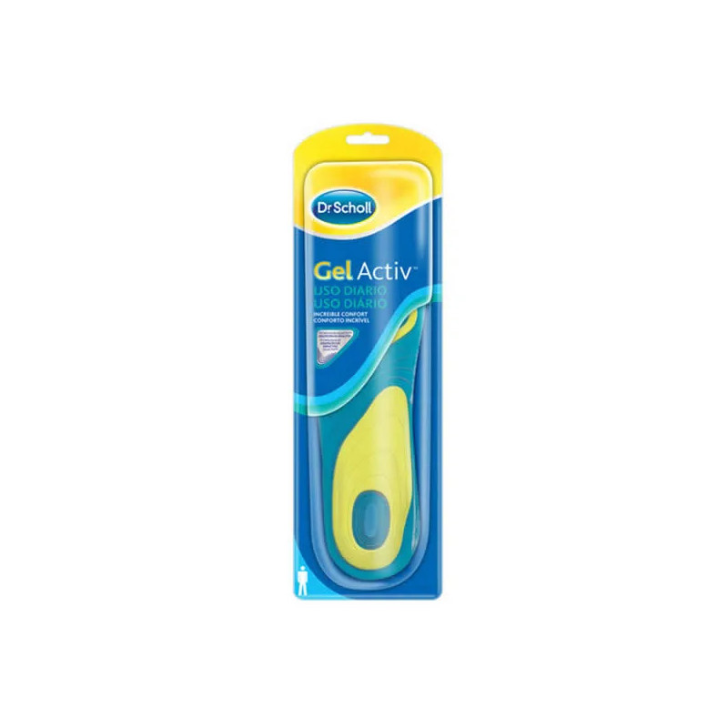 Scholl Gel Activ Semelles Quotidiens Hommes - Confort Instantané | Kermatone