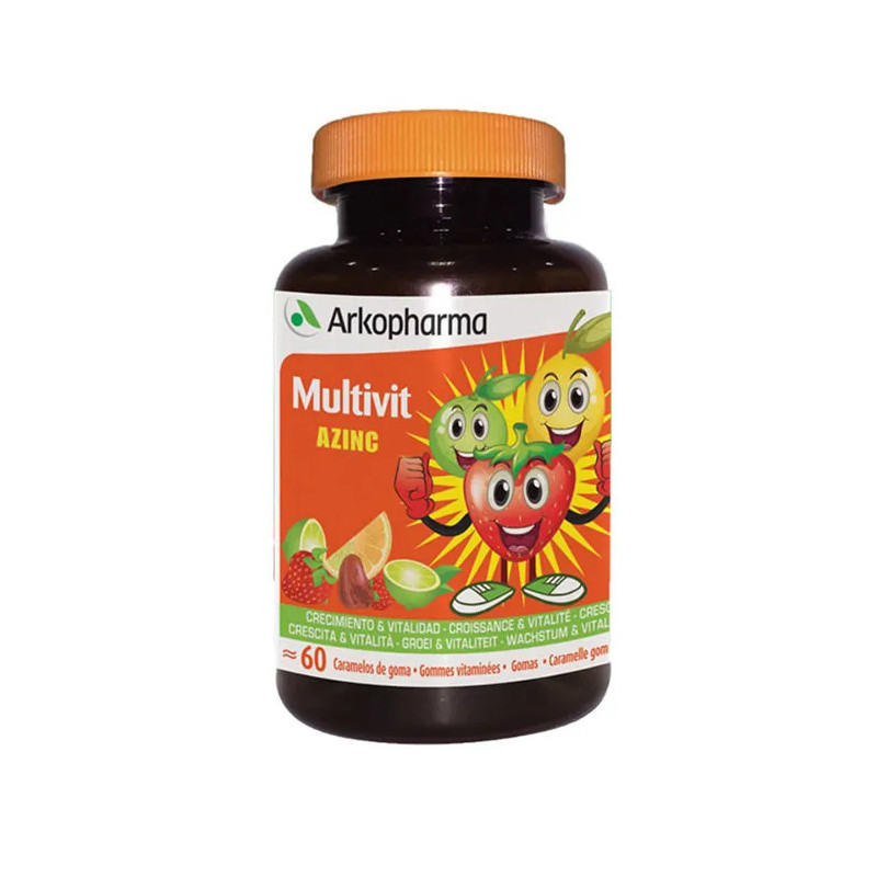 Arkopharma Multivitamin 60 Bonbons - Complément Vitamines