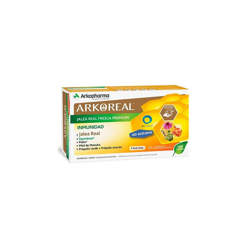Arkopharma Arkoreal Royal Jelly Immunité Sans Sucre