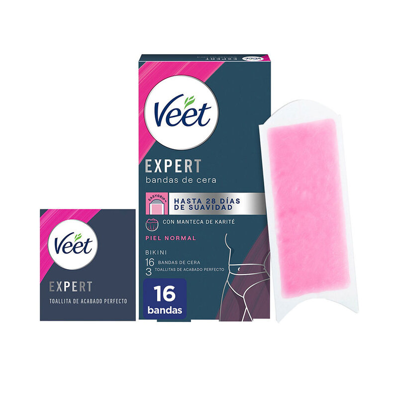 Veet Expert Bandes de Cire Bikini Piel Normal