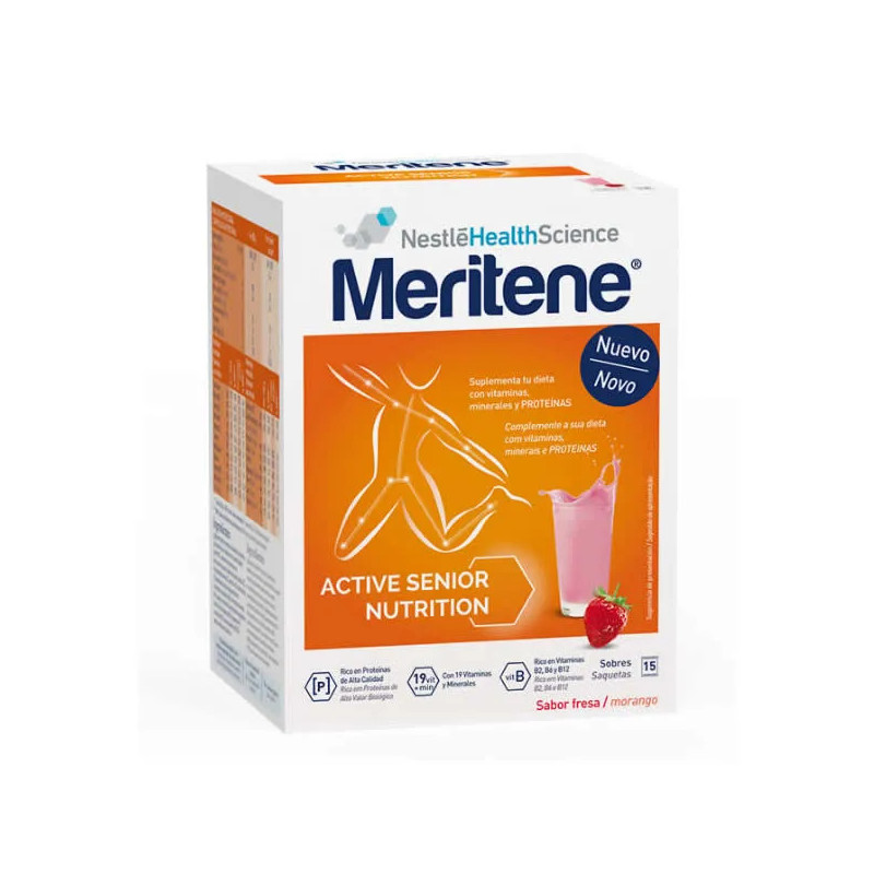 Meritene Active Senior Nutrition - Boisson Fraise nutritive | Kermatone