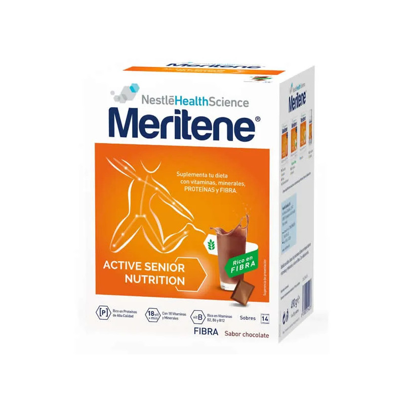 Meritene Active Senior Batido Chocolat - Nutriments Essentiels Kermatone
