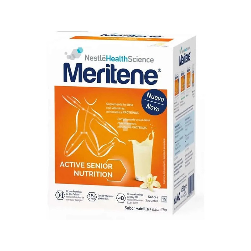 Meritene Batidos Vainilla - Revitalisez votre énergie | Kermatone
