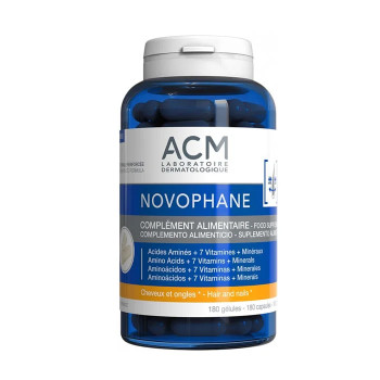 ACM Novophane 180 comprimés - Complément cheveux