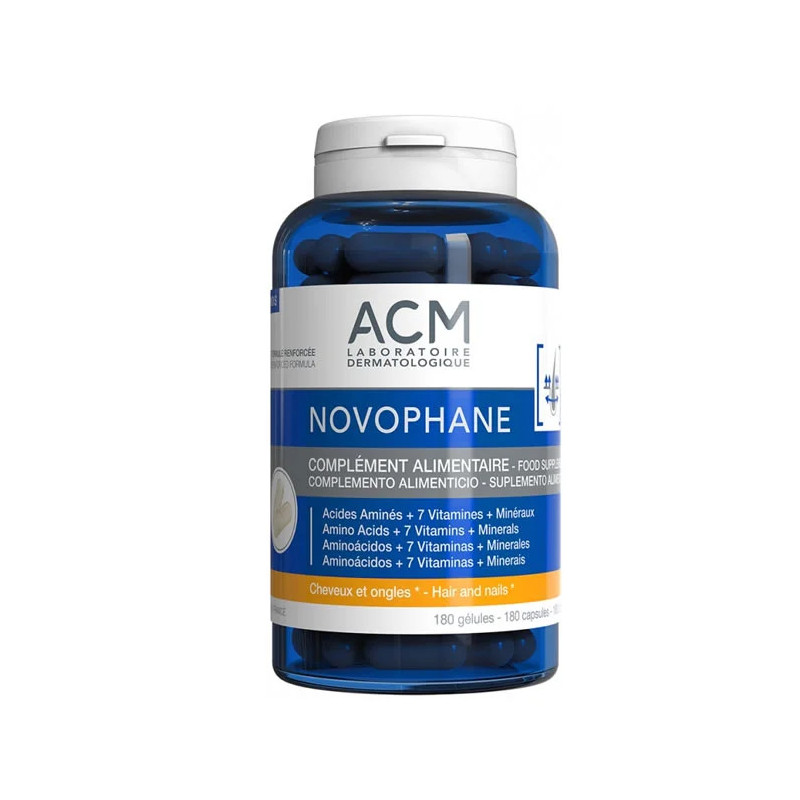 ACM Novophane 180 comprimés - Complément cheveux