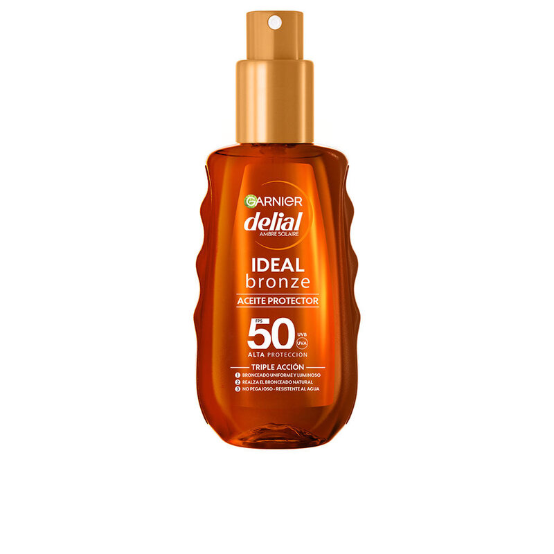Garnier Delial Ideal Bronze SPF50 Huile 150ml