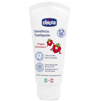 Chicco Dentifrice Fluoré Enfant 12m+ - Kermatone