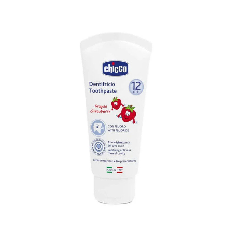 Chicco Dentifrice Fluoré Enfant 12m+ - Kermatone