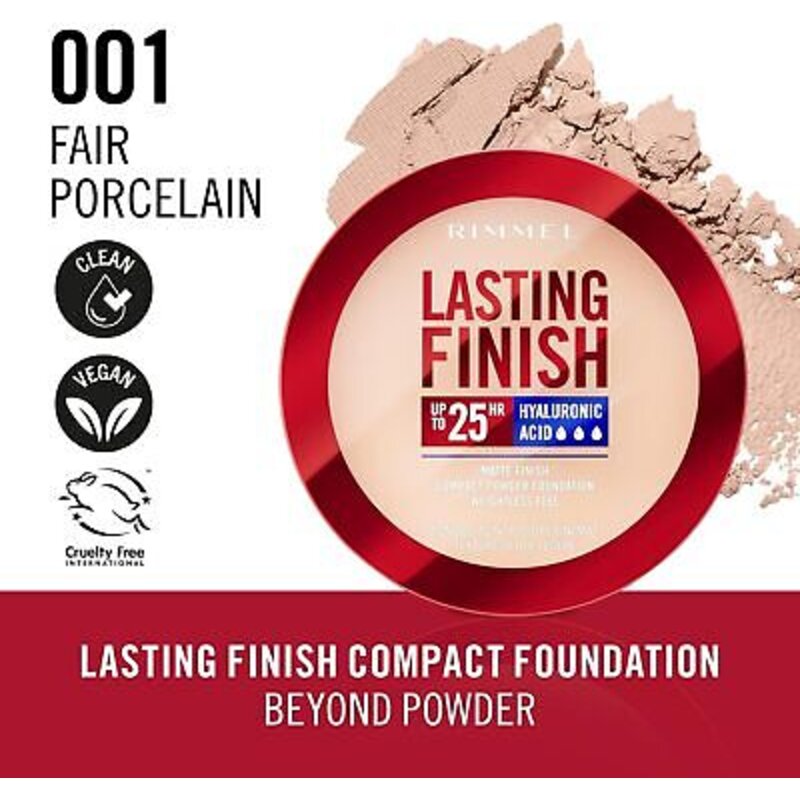 Rimmel Lasting Finish Matte Base 001 Fair Porcelain