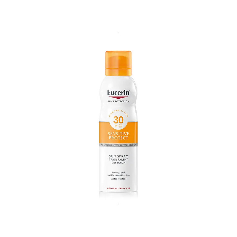 Eucerin Spray Solaire Toucher Sec SPF30 - Protection Optimale | Kermatone