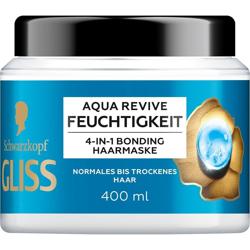 Schwarzkopf Gliss Aqua Revive Masque 400ml